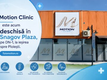 Motion Clinic recuperare medicală fizioterapie și kinetoterapie în Snagov Plaza