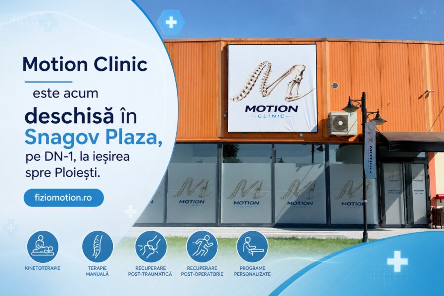 Motion Clinic recuperare medicală fizioterapie și kinetoterapie în Snagov Plaza