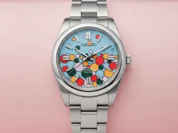 Anova Chicago Oyster-Ko Bubblegum Homage Watch