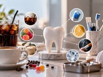 Descopera 7 obiceiuri zilnice care pot afecta dintii. Invata cum sa protejezi smaltul si gingiile prin mici schimbari.